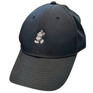 Disney Parks Nike Golf Legacy91 Dri Fit Mickey Mouse Embroidered Hat Black OSFM